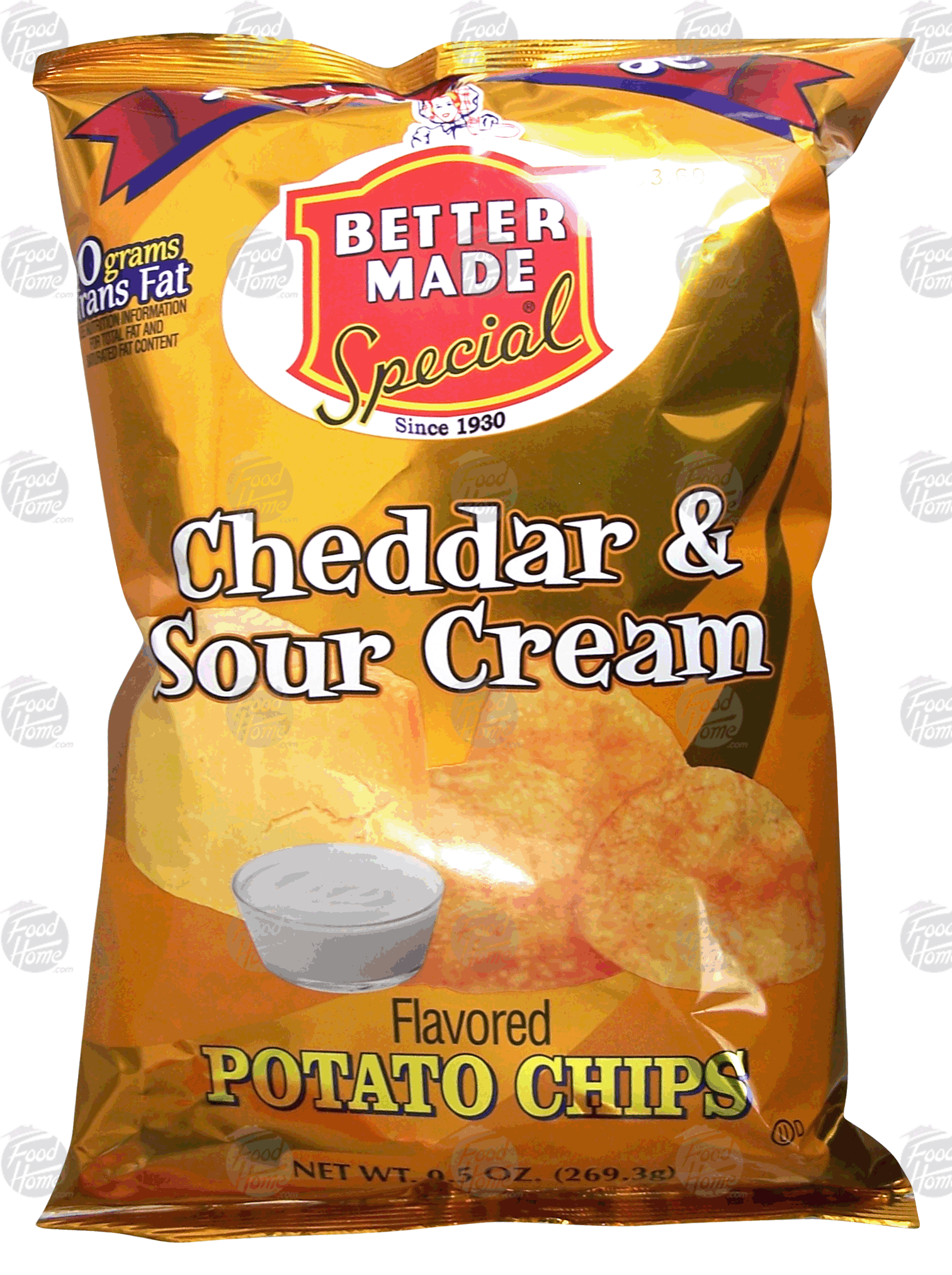 Better Made Family Size cheddar & sour cream flavor potato chips Full-Size Picture